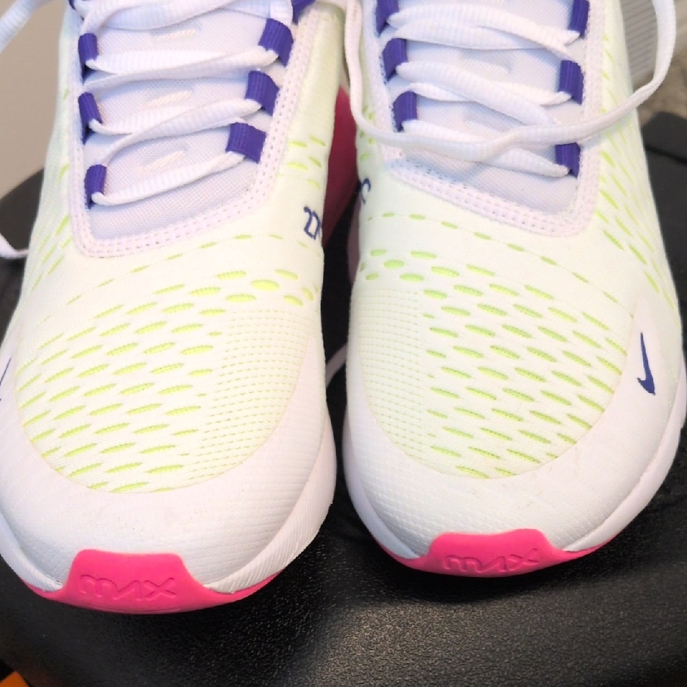 Nike White and Pink Athletic Shoes - Picture 8 of 8